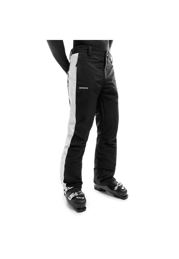 SIROKO - Męskie spodnie narciarskie Sporty zimowe Siroko P3 Baridi. Kolor: czarny. Materiał: materiał, softshell. Sezon: zima. Sport: narciarstwo