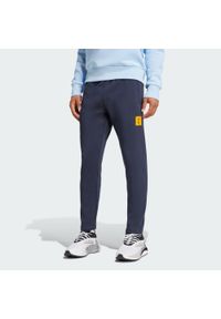 Adidas - Spodnie Real Madrid Seasonal Doubleknit. Kolor: niebieski. Sport: outdoor, piłka nożna #1
