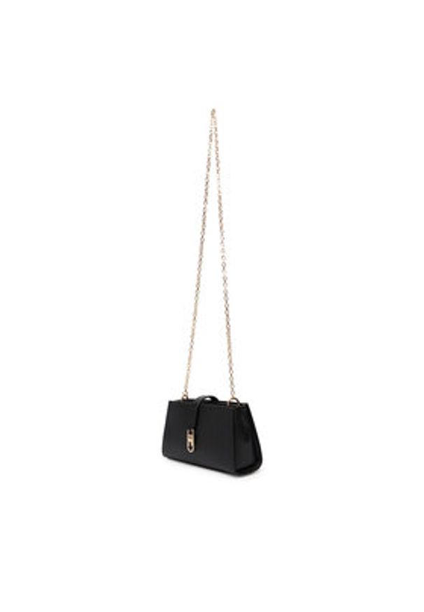 TOMMY HILFIGER - Tommy Hilfiger Torebka Th Libre Chain Crossover AW0AW18614 Czarny. Kolor: czarny. Materiał: skórzane