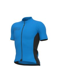 ALÉ CYCLING - Koszulka rowerowa męska Alé Cycling Solid Color Block. Kolor: niebieski