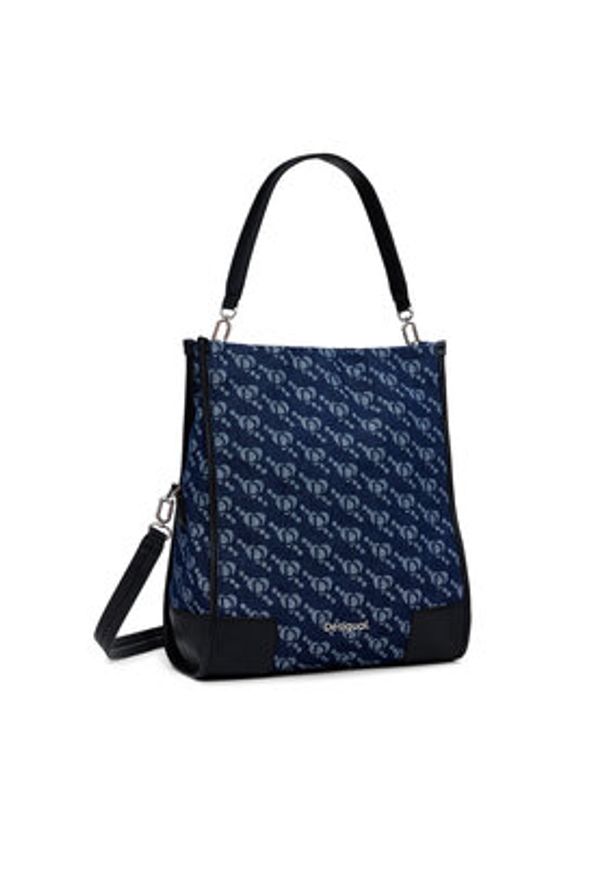 Desigual Torebka Arco Lovert 24WAXA38 Granatowy. Kolor: niebieski