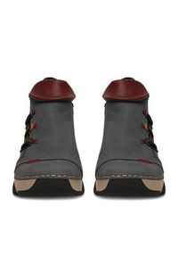 Rieker Półbuty 45983-14 Szary. Kolor: szary. Materiał: syntetyk, materiał #3