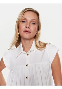 Liu Jo Koszula WA3205 T3324 Écru Relaxed Fit. Materiał: syntetyk #4