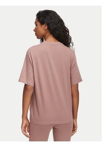 Reebok T-Shirt Gisela RK25709CCW Brązowy Regular Fit. Kolor: brązowy. Materiał: bawełna #5