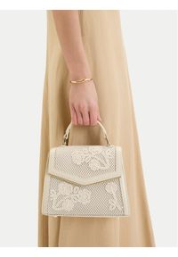 Nine West Torebka CEO-Wall Street Glow-KY318 Beżowy. Kolor: beżowy. Styl: street #1