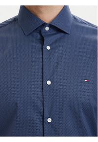 TOMMY HILFIGER - Tommy Hilfiger Koszula MW0MW43756 Granatowy Regular Fit. Kolor: niebieski. Materiał: bawełna #4
