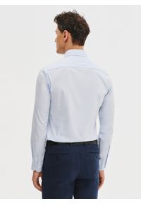 Pako Lorente - PAKO LORENTE – Błękitna koszula bawełniana. Kolor: niebieski. Materiał: bawełna. Długość rękawa: długi rękaw. Długość: długie. Sezon: wiosna, lato #9