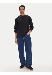DC Shoes Bluza ADYKT03247 Czarny Standard Fit. Kolor: czarny. Materiał: bawełna #4