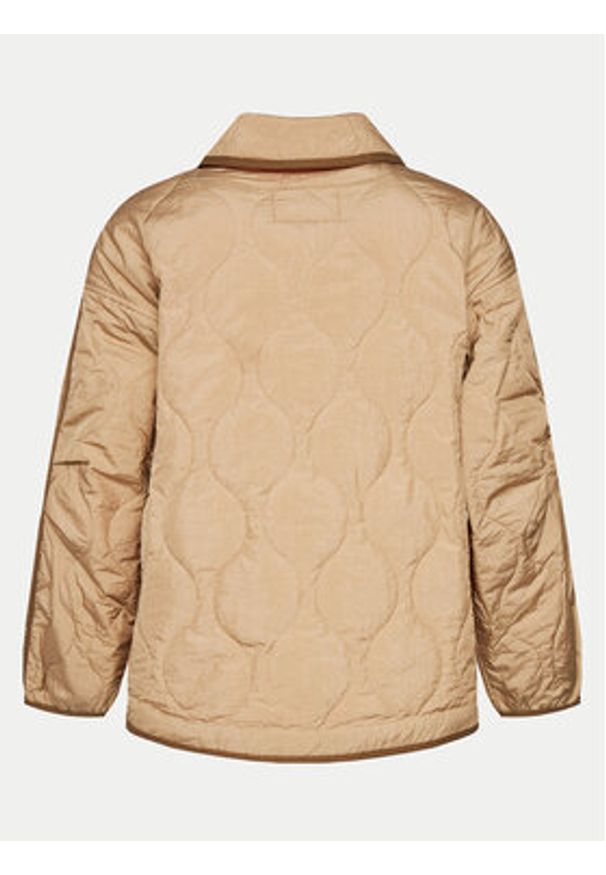 Deha Kurtka przejściowa D02592 Beżowy Comfort Fit. Kolor: beżowy. Materiał: syntetyk
