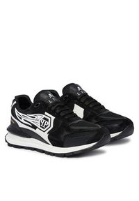 Philipp Plein - PHILIPP PLEIN Sneakersy SAFS MSC4074 PLE022N Czarny. Kolor: czarny. Materiał: materiał #6