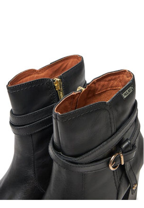 Pikolinos Botki W7M-8806 Czarny. Kolor: czarny. Materiał: skóra