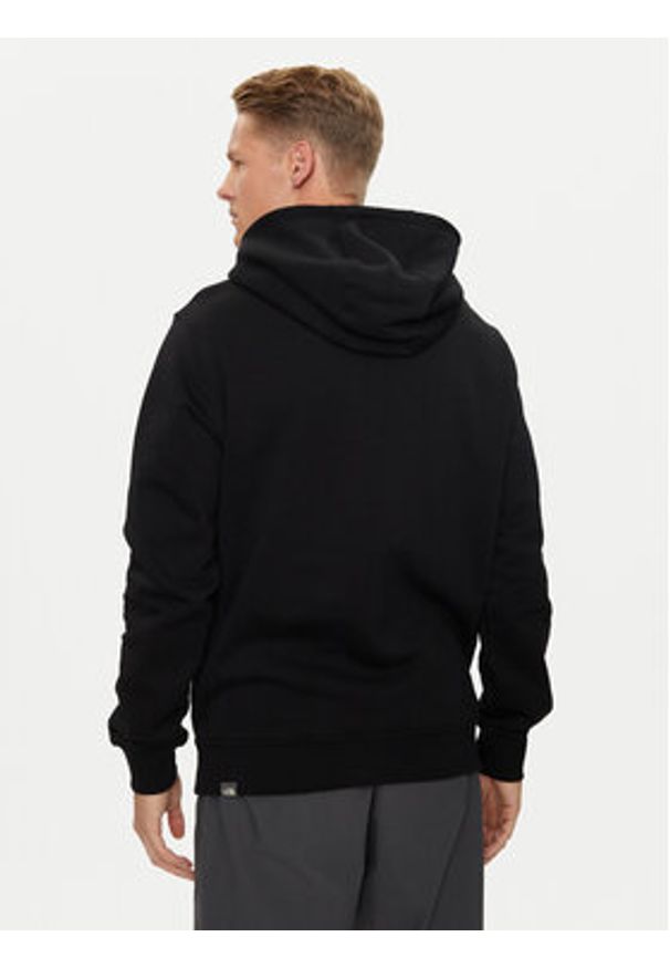 The North Face Bluza Drew Peak NF00AHJY Czarny Regular Fit. Kolor: czarny. Materiał: bawełna