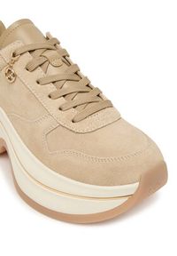 MICHAEL Michael Kors Sneakersy Arla 43T6ARFS1S Khaki. Kolor: brązowy. Materiał: skóra, zamsz #5