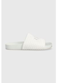 Calvin Klein Jeans klapki COMFORT SANDAL OVERSIZED MESH damskie kolor biały YW0YW00973. Kolor: biały. Materiał: mesh #4