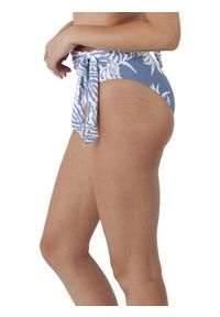 Damskie figi bikini Barts Deltia High Waist. Stan: podwyższony. Kolor: biały, wielokolorowy, niebieski