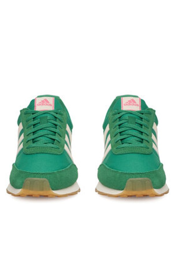 Adidas - adidas Sneakersy RUN 60S 3.0 JI4985 Zielony. Kolor: zielony. Materiał: materiał. Sport: bieganie