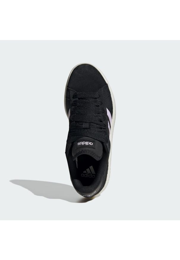 Adidas - Buty Grand Court Base 00s. Kolor: wielokolorowy, czarny, różowy, biały, fioletowy. Materiał: materiał