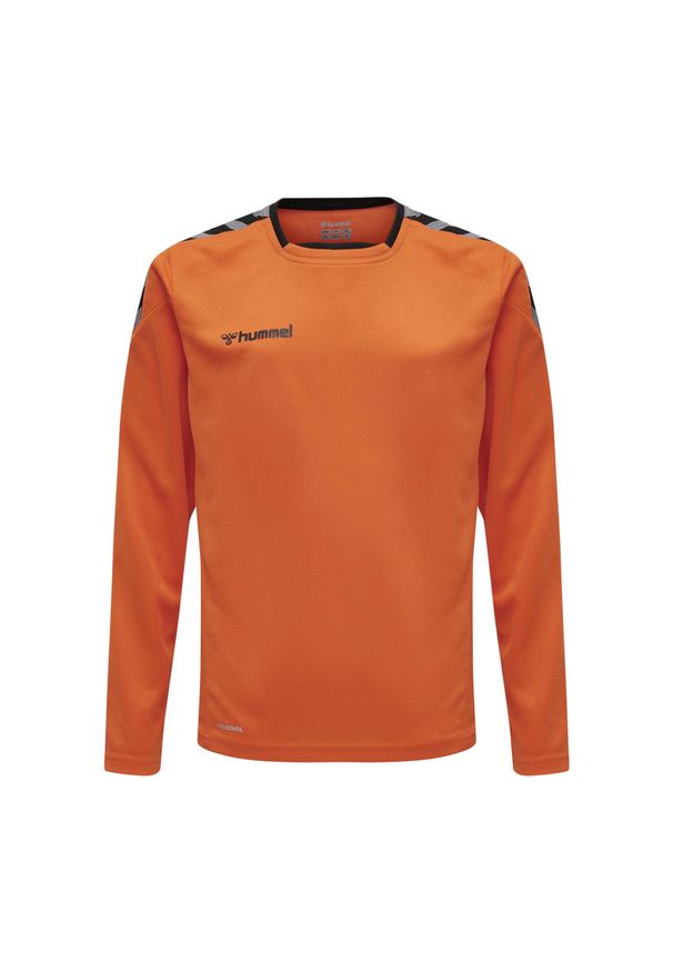 Koszulka do piłki ręcznej dla dzieci Hummel hml AUTHENTIC HML. Kolor: czarny, wielokolorowy, pomarańczowy. Materiał: poliester, jersey. Długość rękawa: długi rękaw. Długość: długie. Sport: fitness, piłka ręczna