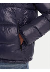 Karl Lagerfeld - KARL LAGERFELD Kurtka zimowa 505022 554590 Granatowy Regular Fit. Typ kołnierza: dekolt w karo. Kolor: niebieski. Materiał: syntetyk. Sezon: zima #7