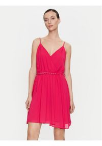 Morgan Sukienka letnia 241-RENODO Czerwony Loose Fit. Kolor: czerwony. Materiał: syntetyk. Sezon: lato #1