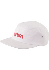 Czapka K1X X NASA Biała - Unisex i Oddychająca. Kolor: biały. Styl: sportowy