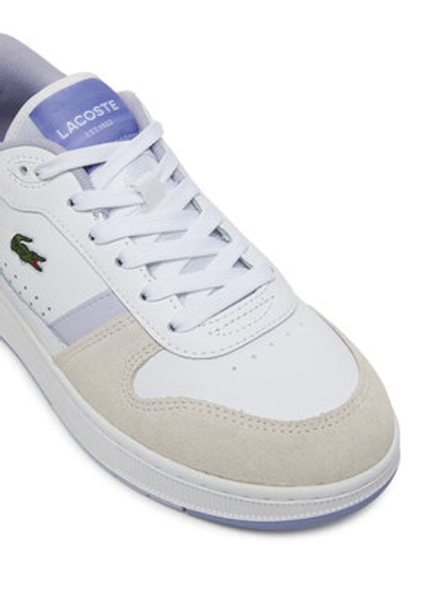 Lacoste Sneakersy 7-50SFA0194 Biały. Kolor: biały. Materiał: skóra