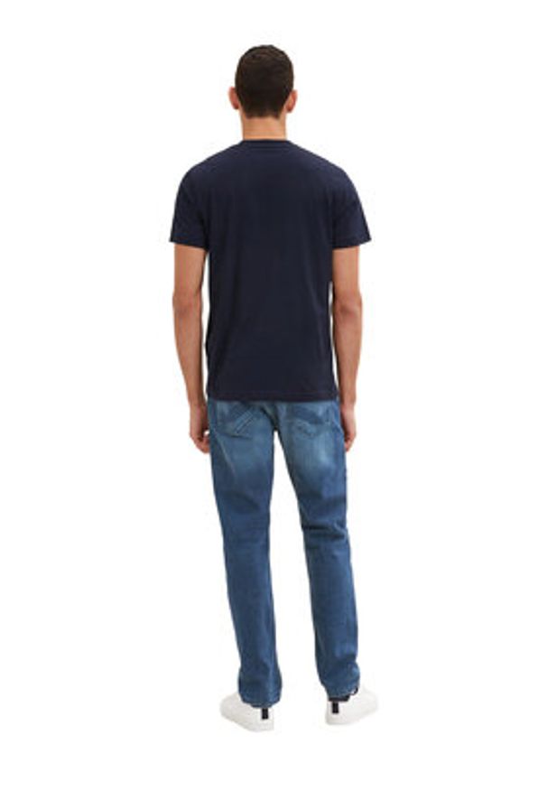 Tom Tailor T-Shirt 1035611 Niebieski Regular Fit. Kolor: niebieski. Materiał: bawełna