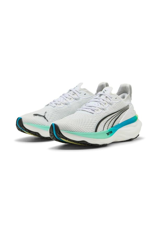 Puma - Buty do biegania damskie PUMA ForeverRun Nitro 2. Kolor: biały. Sport: bieganie