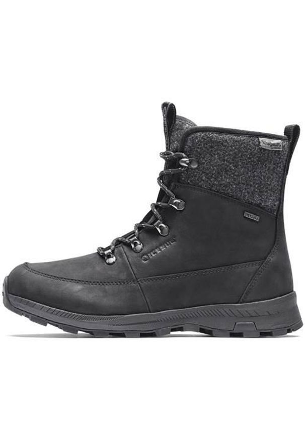 Buty do chodzenia damskie Icebug H410020B. Wysokość cholewki: za kostkę. Zapięcie: sznurówki. Kolor: czarny. Materiał: materiał, tkanina, syntetyk. Szerokość cholewki: normalna. Sport: turystyka piesza