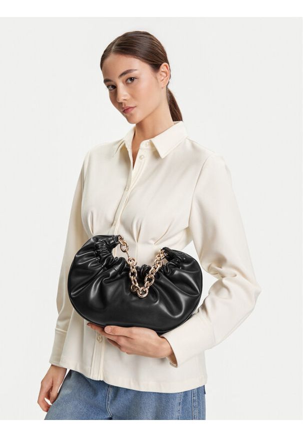 TwinSet - TWINSET Torebka 251TD8030 Czarny. Kolor: czarny. Materiał: skórzane