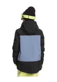 Quiksilver - Kurtka śnieżna dla Chłopcy AMBITION Czarny. Kolor: biały. Materiał: poliester. Sezon: zima. Sport: narciarstwo