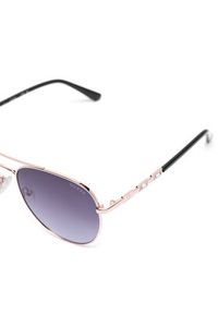 Guess Okulary przeciwsłoneczne GF6143 Różowe złoto. Kolor: różowy, wielokolorowy, złoty