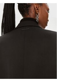 Calvin Klein Płaszcz wełniany K20K205970 Czarny Regular Fit. Kolor: czarny. Materiał: wełna, syntetyk