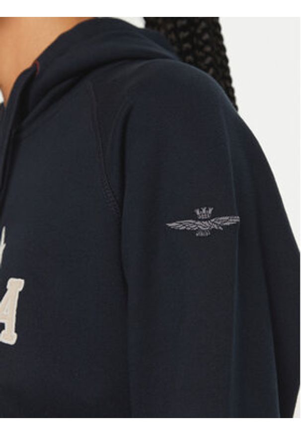 Aeronautica Militare Bluza 242FE1928DF511 Granatowy Regular Fit. Kolor: niebieski. Materiał: bawełna