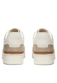 Polo Ralph Lauren Sneakersy 809945251002 Beżowy. Kolor: beżowy. Materiał: skóra #4