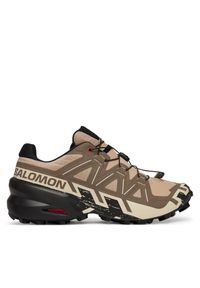 salomon - Buty do biegania Salomon. Kolor: brązowy. Model: Salomon Speedcross #1