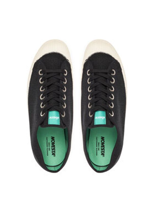 Novesta Trampki Star Master Hemp N472009-BEI87Y123 Czarny. Kolor: czarny. Materiał: materiał