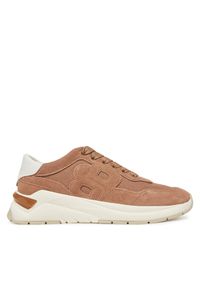 Sneakersy BOSS. Kolor: brązowy