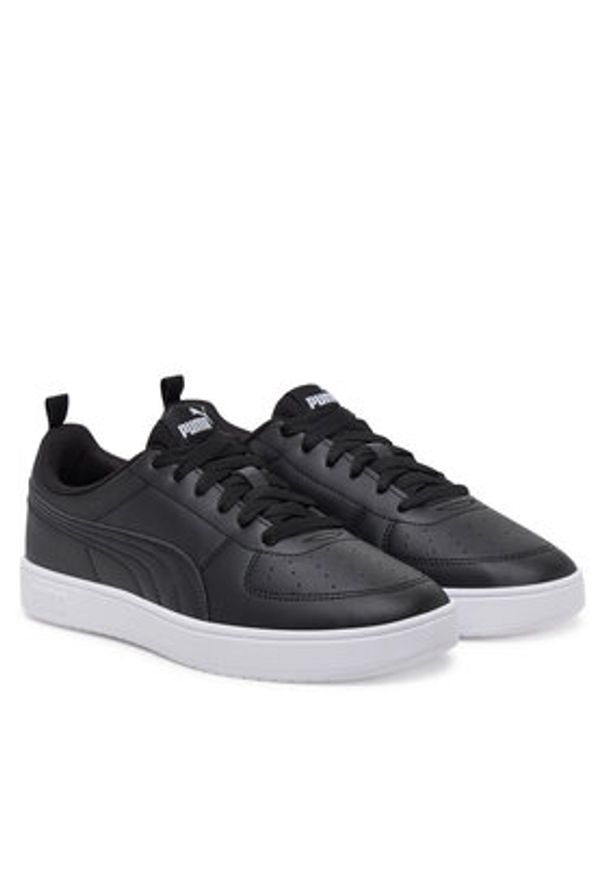 Puma Sneakersy Rickie 387607 32 Czarny. Kolor: czarny. Materiał: skóra