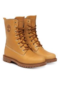 Timberland Trzewiki 8 Inch Lace Up TB0A43MXEN11 Brązowy. Kolor: brązowy. Materiał: skóra #4