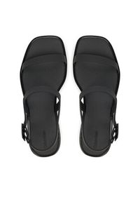 Calvin Klein Sandały Sandal - Jelly HW0HW02426 Czarny. Kolor: czarny #6