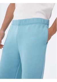 Americanos Spodnie dresowe Unisex Chicago Niebieski Wide Leg. Kolor: niebieski. Materiał: bawełna #9