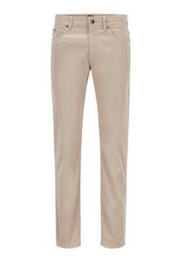 BOSS - Boss Spodnie materiałowe Daelaware3-1-20+ 50440492 Beżowy Slim Fit. Kolor: beżowy. Materiał: bawełna #4
