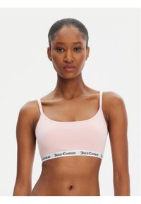 Juicy Couture Biustonosz top Ren JCTBT125972 Różowy. Kolor: różowy. Materiał: bawełna