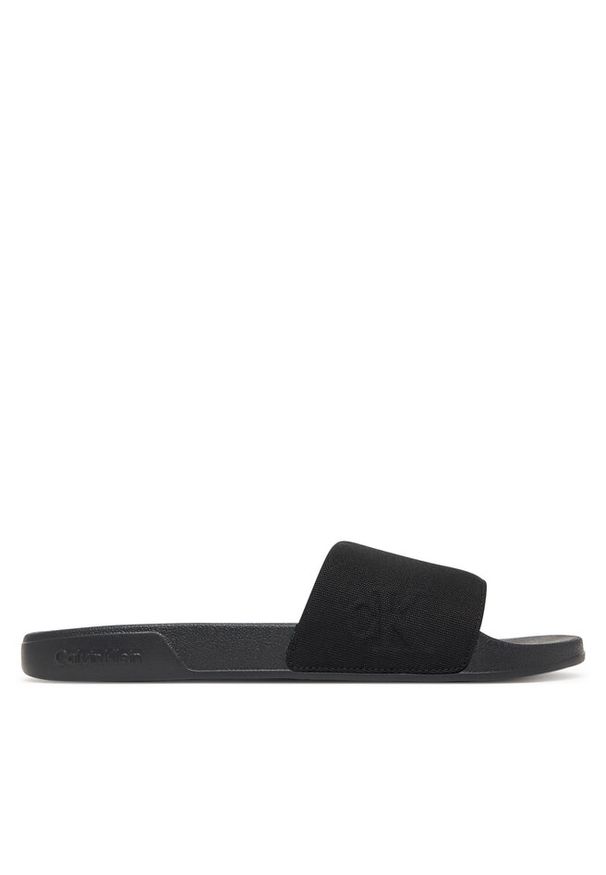 Klapki Calvin Klein. Kolor: czarny