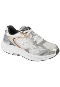 skechers - Buty do biegania damskie, Go Run Consistent 2.0 - Volt. Okazja: na co dzień. Kolor: biały, szary, wielokolorowy. Sport: bieganie