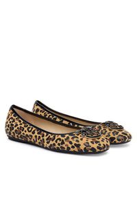 Pinko - PINKO Baleriny Max 03 SD0379P088 Beżowy. Kolor: beżowy. Materiał: skóra #4