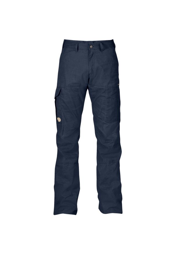 FJÄLRÄVEN KANKEEN - Spodnie turystyczne męskie Fjallraven Karl Pro Trousers. Kolor: niebieski