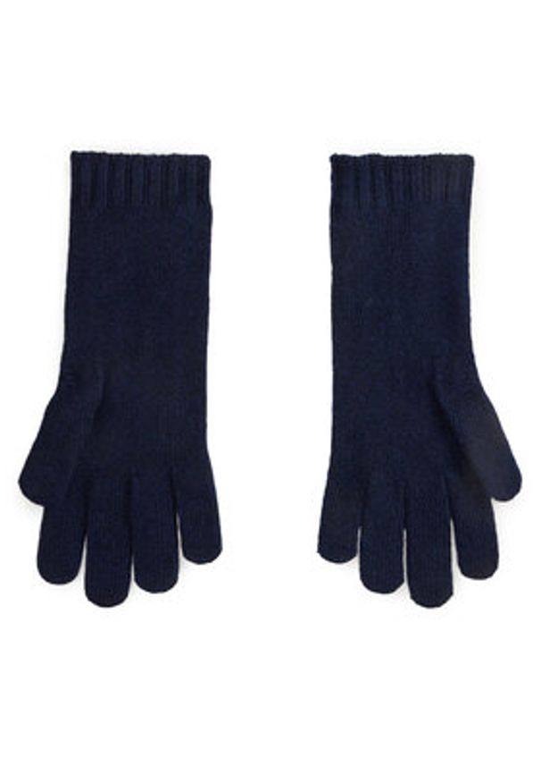 Polo Ralph Lauren Rękawiczki 455981440005 Granatowy. Kolor: niebieski. Materiał: wełna