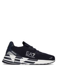 EA7 Emporio Armani Sneakersy 7X000652 AF18639 MB302 Czarny. Kolor: czarny. Materiał: materiał #1